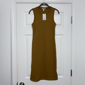 Nine West Bronze Midi Dress, Size XS